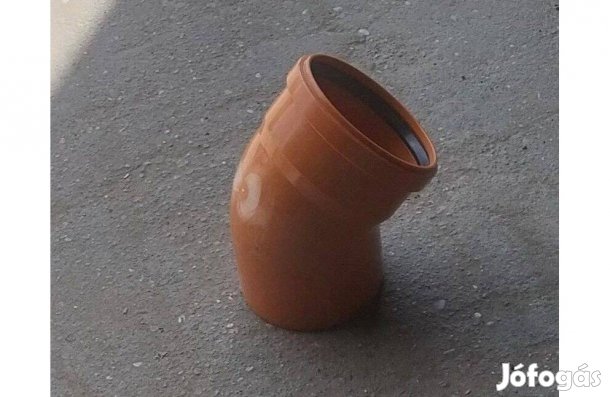 PVC KG Könyök KGB-125/45