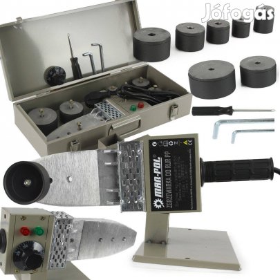 PVC csőhegesztő 0-300°C 1100W M55901