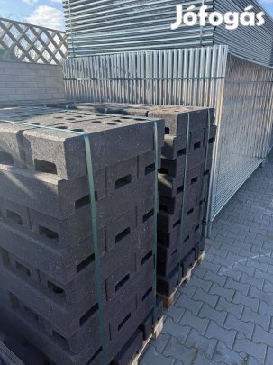 PVC talp mobilkerítéshez