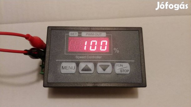 PWM fordulatszám szabályzó max DC 60 V 30 A lassúindítás