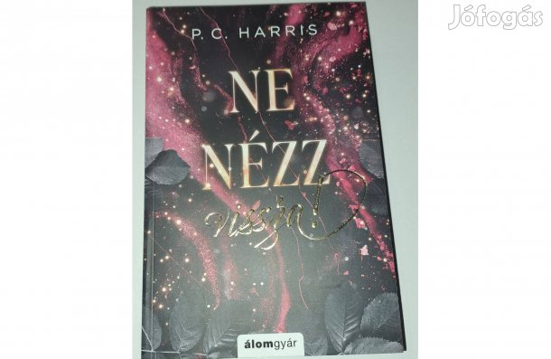 P. C. Harris - Ne nézz vissza éldekorált könyv