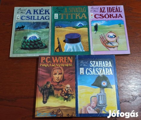 P. C. Wren könyvcsomag / 5 db könyv
