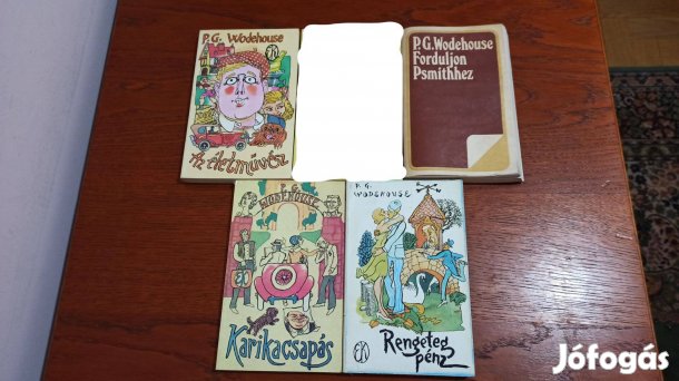 P. G. Wodehouse könyvcsomag / 4 db könyv