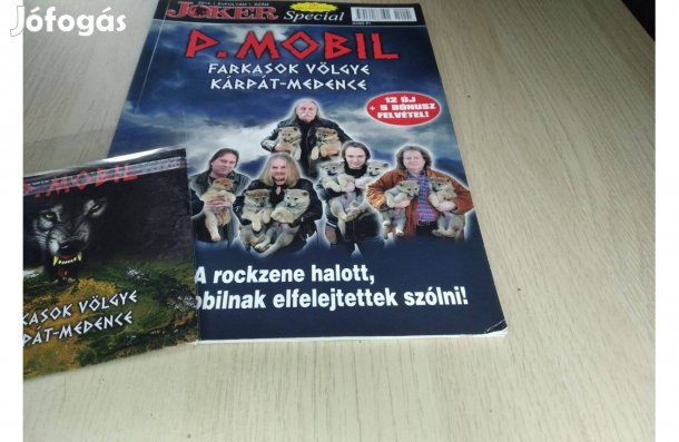 P. Mobil - Farkasok Völgye Kárpát-Medence/ CD + P. Mobil különszámával