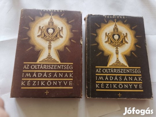 P. Tesniére A. - Az Oltáriszentség imádásának kézikönyve I-II. (1944)