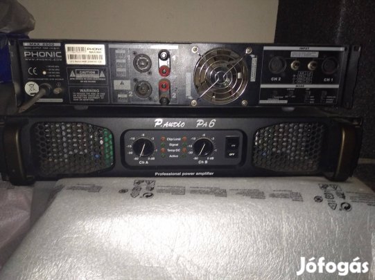 P.audio  pa 6 végfok.