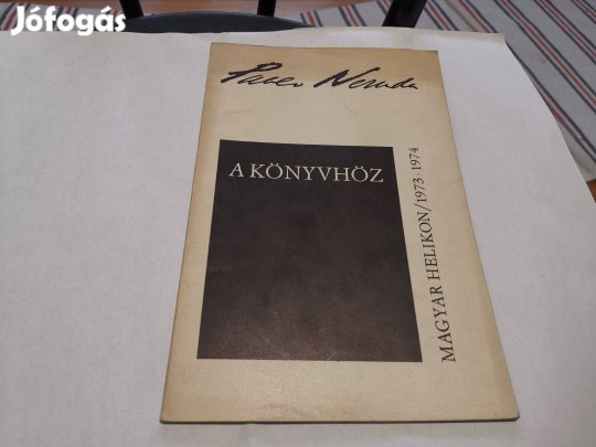 Pablo Neruda - A könyvhöz - vers és tipográfia