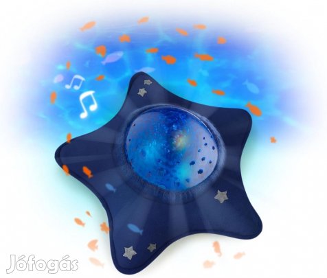 Pabobo x Kid Sleep zenélő-világító éjszakai fényprojektor. OUTLET ter