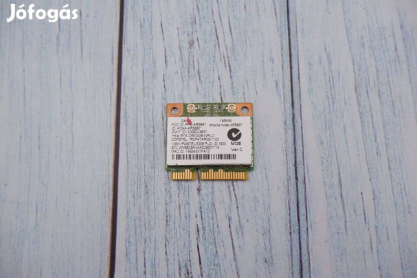 Packard Bell Acer Atheros AR5B97 Wifi kártya Mini PCI-e #2