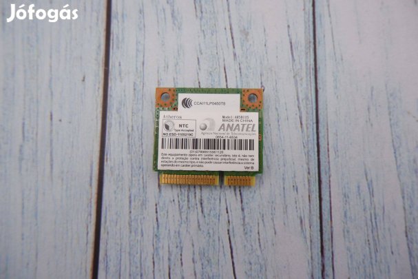 Packard Bell laptop Atheros AR5B125 Wifi kártya Mini PCI-E