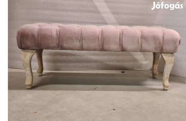 Pad , klasszikus stílusú rózsaszín szövettel 100 cm