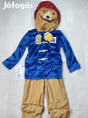 Paddington jelmez, medve jelmez, maci jelmez, új D380