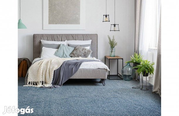 Padlószőnyegek Santa Fé világoskék 74. 4 m országos száll