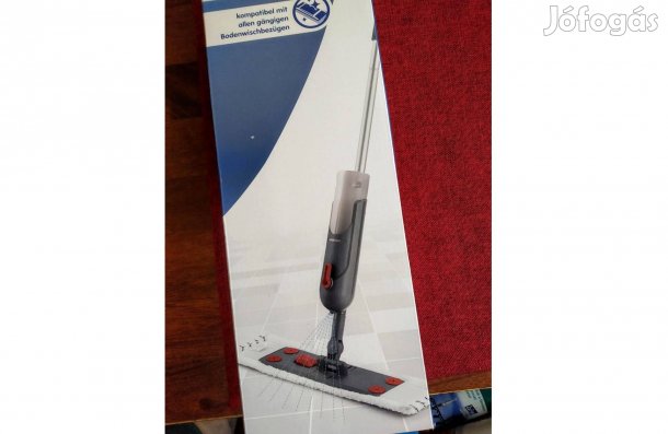 Padlótisztótó,Felmosó Kéttartályos Rendszer Beépített Locsolóval-Por