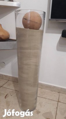 Padlóváza, dekoráció, üveg