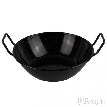 Paella serpenyő 26 cm magas falú
