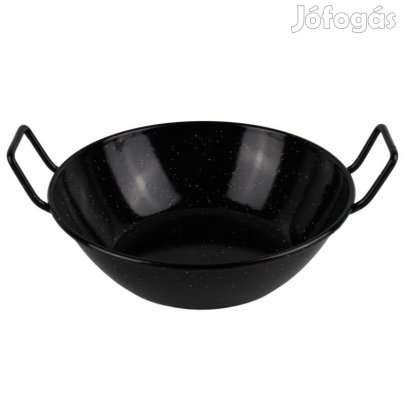 Paella serpenyő 28 cm magas falú