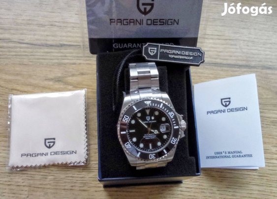 Pagani Design PD-1639 diver búvár óra búváróra