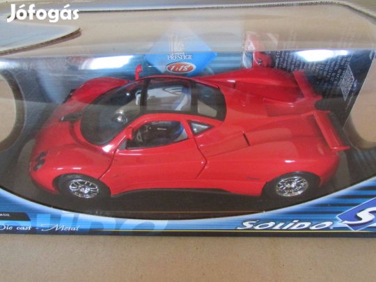 Pagani Zonda modellautó 1:18 as dobozában új állapotban