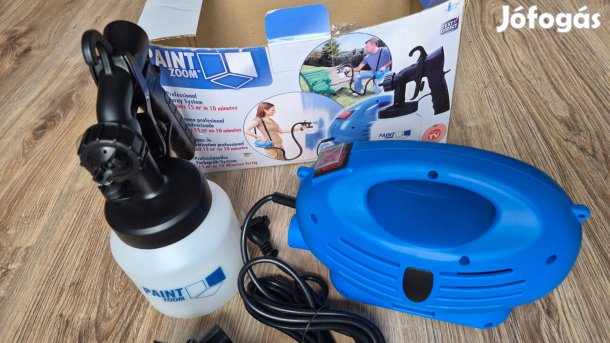 Paint Zoom Professzionális Elektromos Festékszóró, új