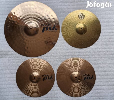 Paiste 14 top,14 bottom, Bsx 14 bottom cintányér