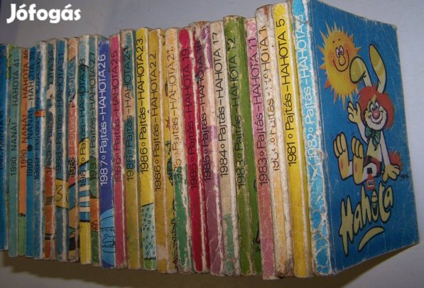 Pajtás - Naná - Hahota képregénycsomag (1981-1991, 24 db, csak egyben)