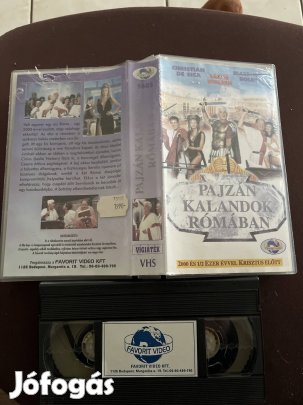 Pajzán kalandok Rómában vhs kistok vigjáték. 