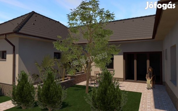 Paks, Szent János utcában három szobás új építésű lakás ELADÓ! 1022_gz