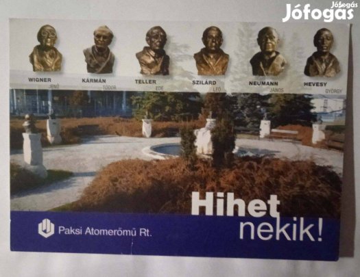 Paksi Atomerőmű Rt. posta tiszta képeslap . Hihet nekik !