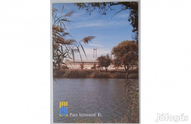 Paksi Atomerőmű Rt. postatiszta képeslap 2005,horgásztó