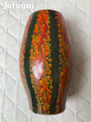 Pál Ferenc (1914-2008) jelzett mázas kerámia váza