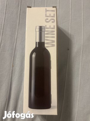 Palack forrmájú Boros készlet + kiegészítővel