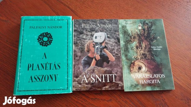 Pálfalvi Nándor könyvcsomag / 3 db könyv