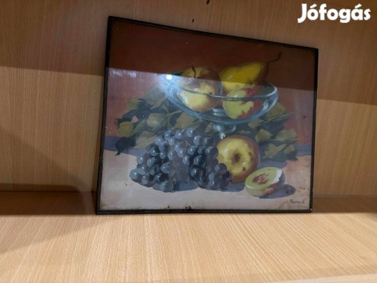 Pálffy L. - Gyümölcscsendélet (szignózott festmény)
