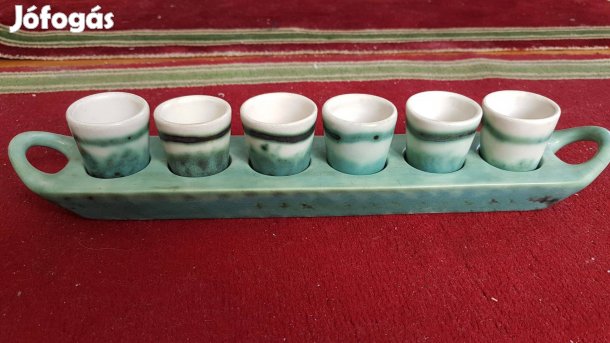 Pálinkás pohár készlet likőrös Gorka Géza