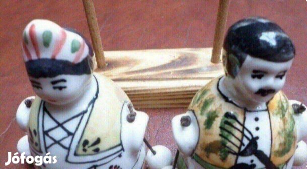 Pálinkás pohár készlet porcelán Új