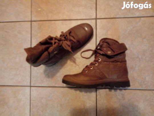 Palladium stílusú női bakancs / cipő / magasszárú - 38