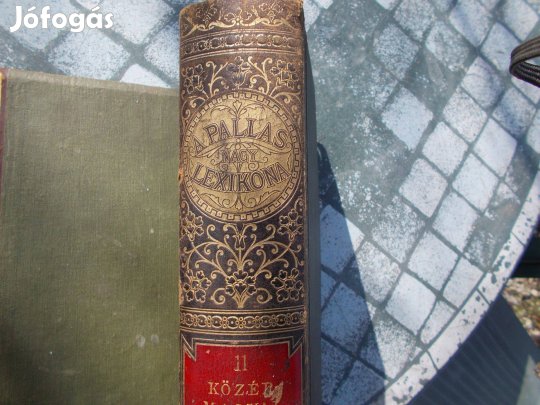Pallas lexikona :II. Közép magyal 1895 eladó