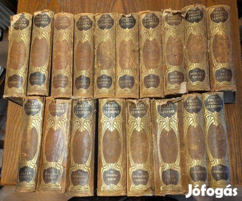 Pallas nagy lexikona 18 kötet