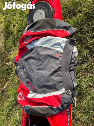 Palm XP férfi L kajak vízhatlan kajak felső dzseki piros/szürke, nyak