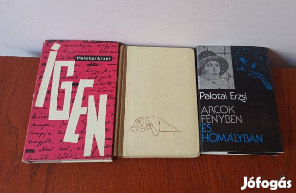 Palotai Erzsi könyvcsomag / 3 db könyv