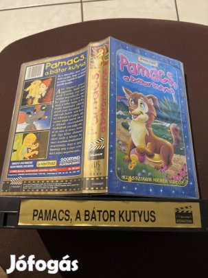 Pamacs a bátor kutyus mese vhs