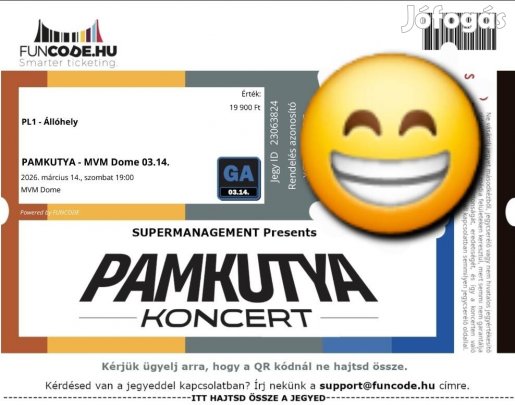 Pamkutya Koncert Állóhely(03.14)