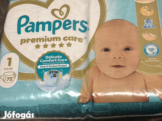 Pampers 1 méret 242 db bontatlan 