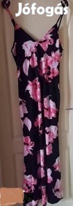 Pamut , szép virágos ruha L, új