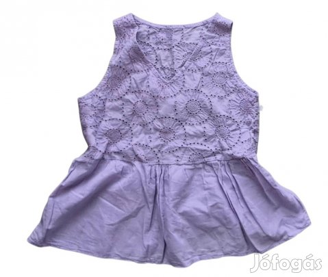 Pamut- madeira  fehér es halvanylila 2 db egyben