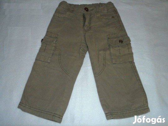 Pamut béléses nadrág 12-18 hó (méret 86) - a derék állítható