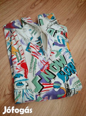 Pamut designer férfi sportos pulcsi