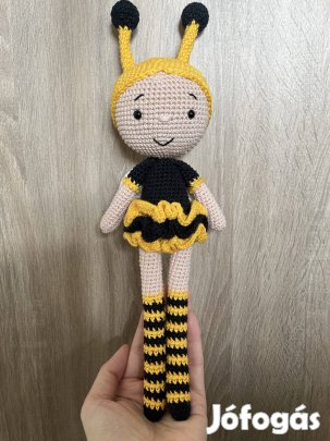 Pamut méhecske figura