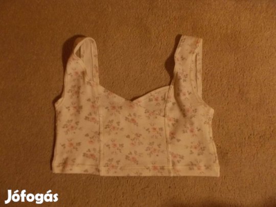 Pamut melltartó, top